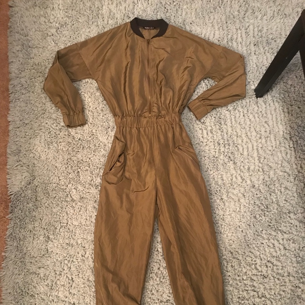 Bomber jumpsuit